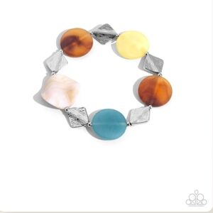 Reflective Ratio Brown Bracelet Beaded Fashion Jewelry Paparazzi